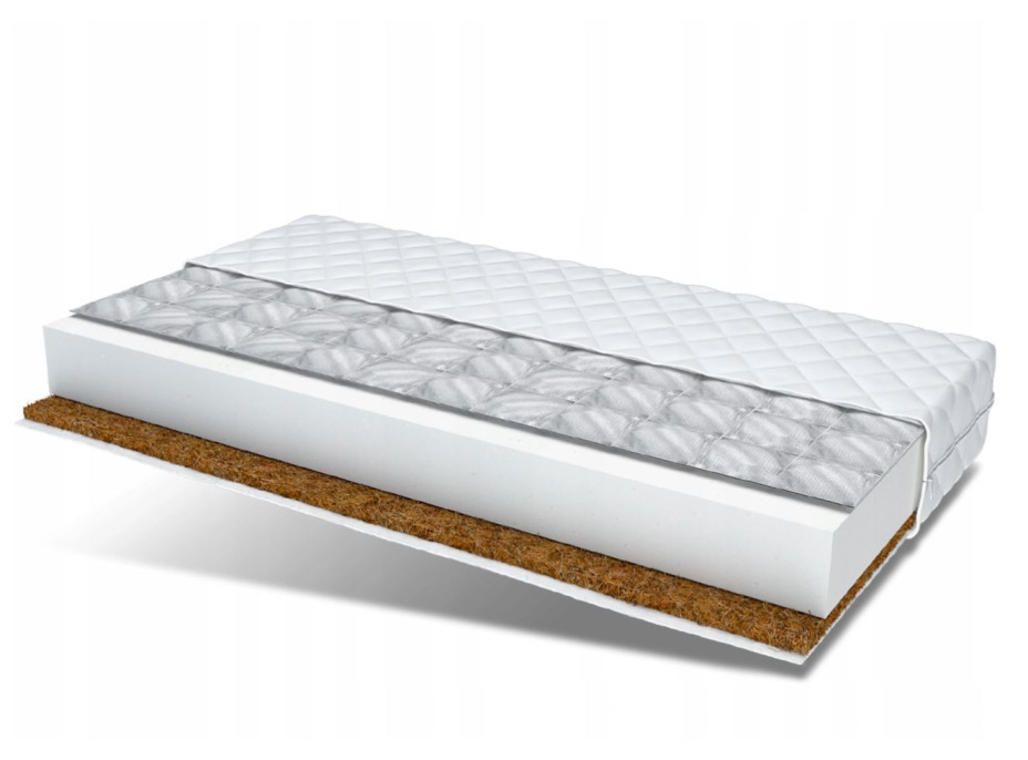Dětská matrace COMFORT MAX RELAX 200x90x10 cm - kokos/pěna/pohanka