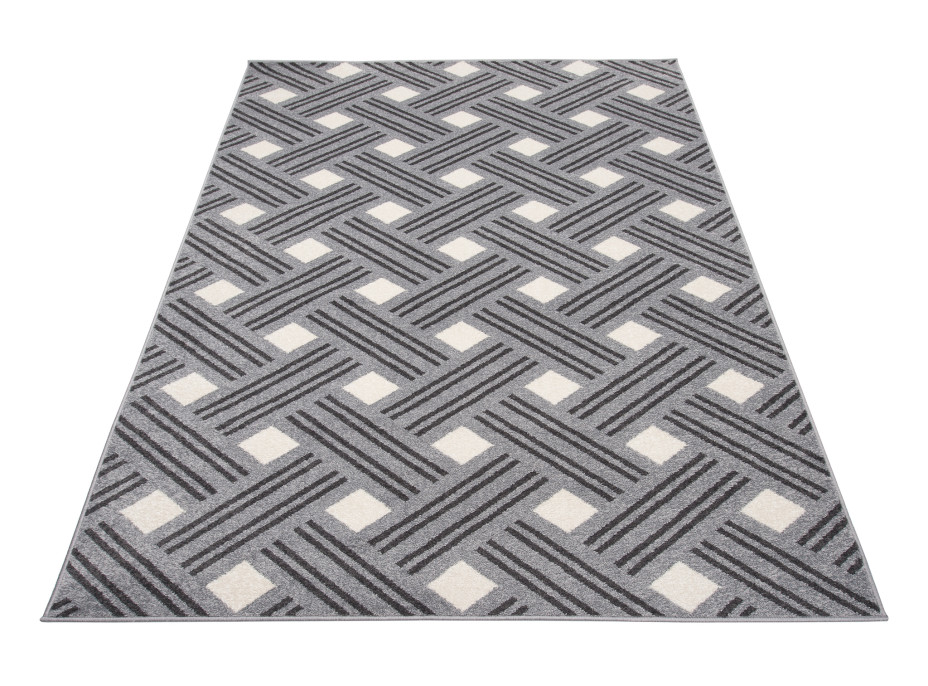 Kusový koberec FIKA Pie – krémovo-šedý