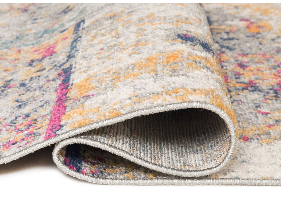 Moderní kusový koberec DENVER Tiras - šedý