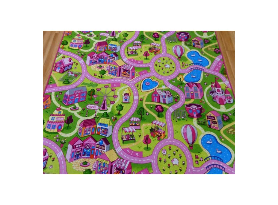 Dětský koberec SWEET CITY - 150x210 cm