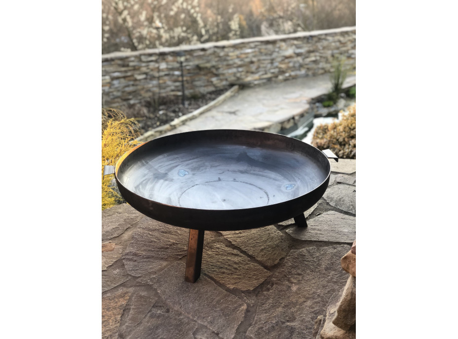 Zahradní ohniště - stěny 3 mm - 70x70x30 cm