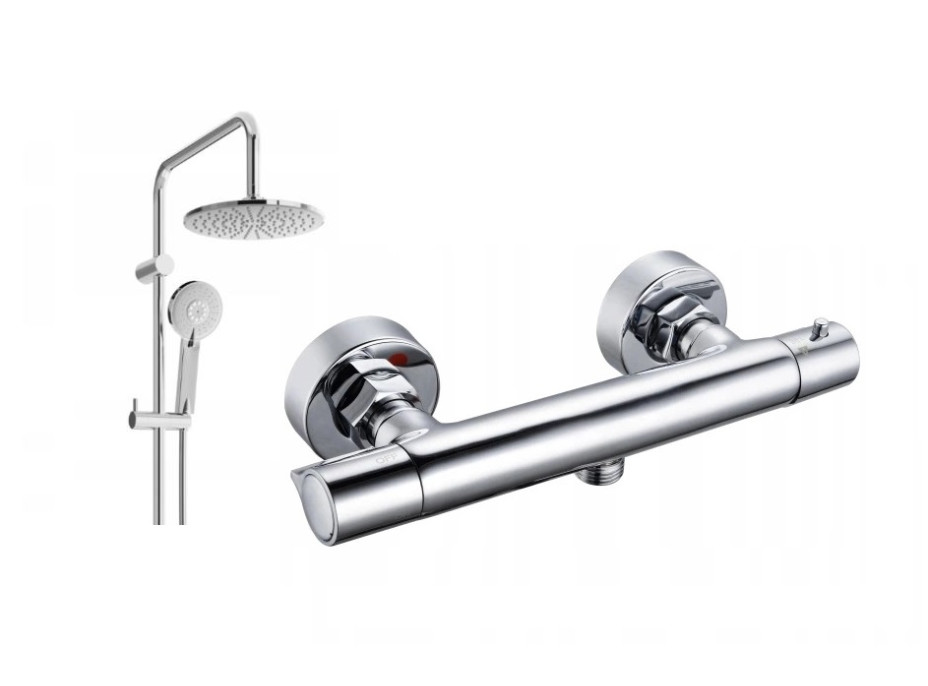 Sestava: Termostatická baterie SLIM + sprchová hlavice PG7 20OX