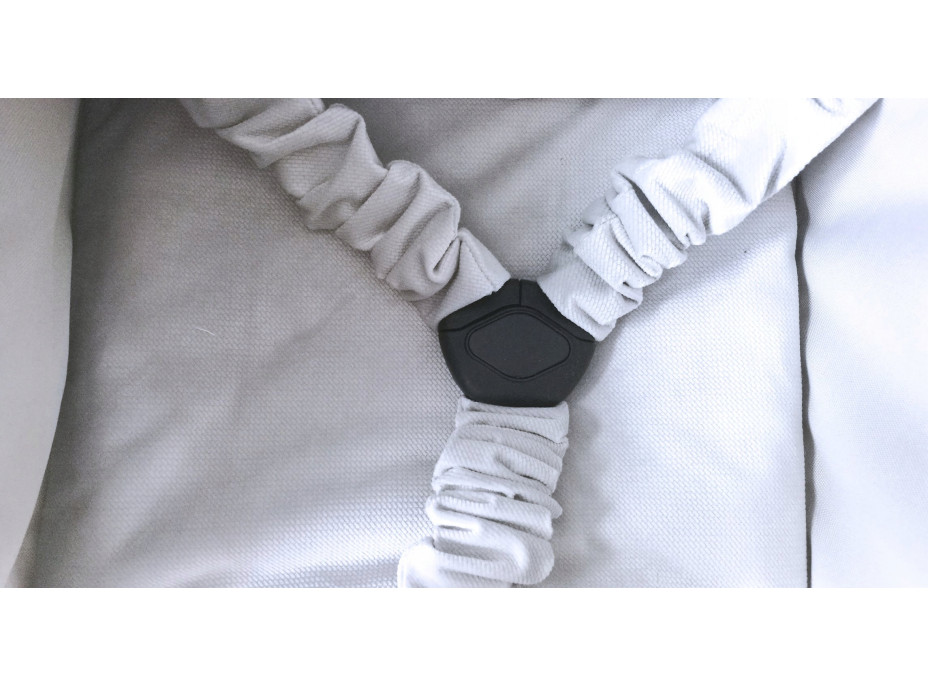 Dětská houpačka VELVET - CAPPUCCINO HNĚDÁ