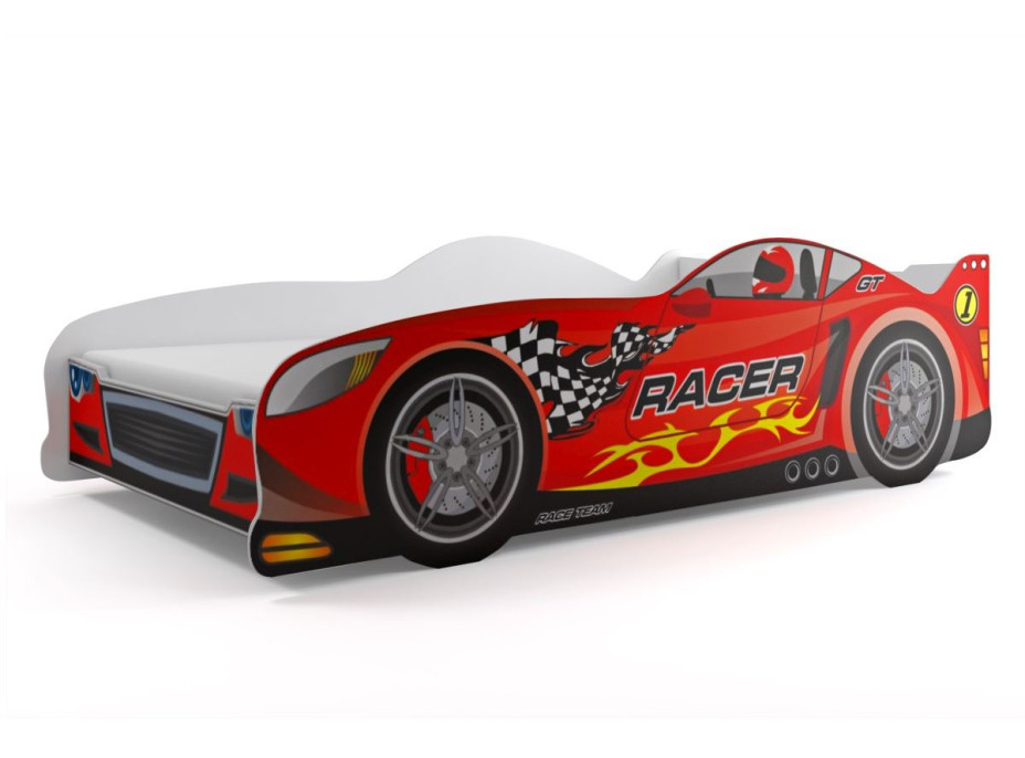 Dětská autopostel CARS RACER - 160x80 cm