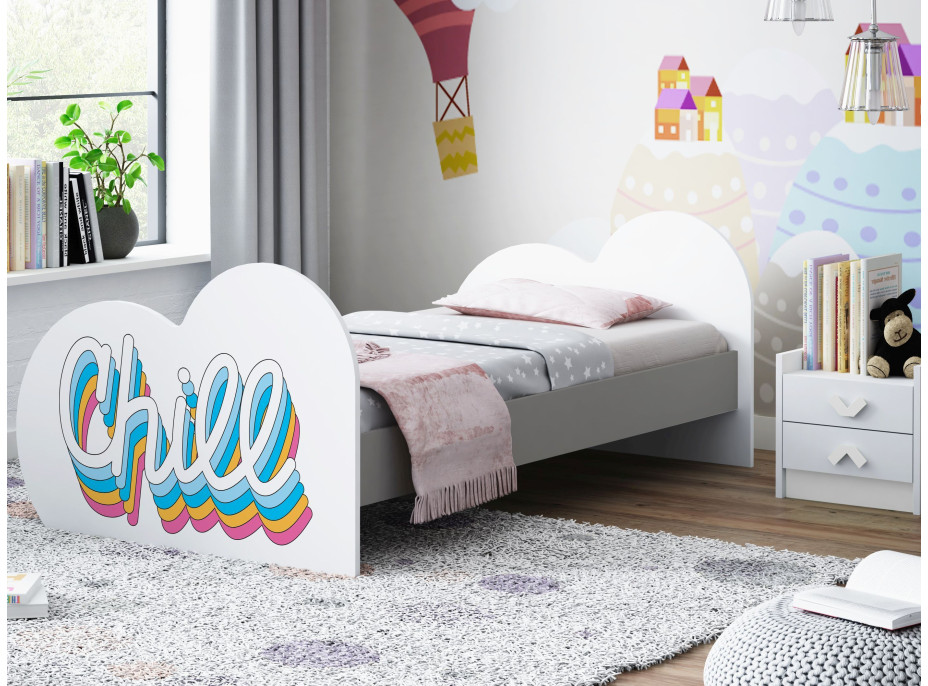 Dětská postel CHILL 160x80 cm (11 barev) + matrace ZDARMA