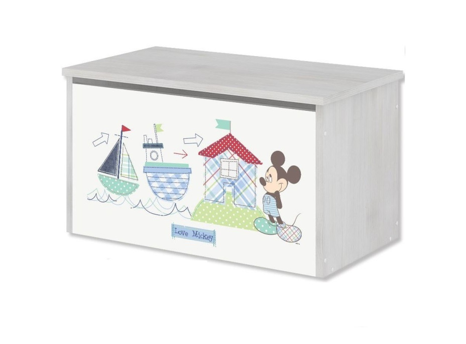 Dětská dřevěná truhla Disney - MICKEY MOUSE