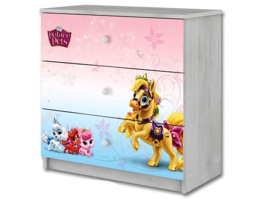 Dětská komoda Disney - PALACE PETS