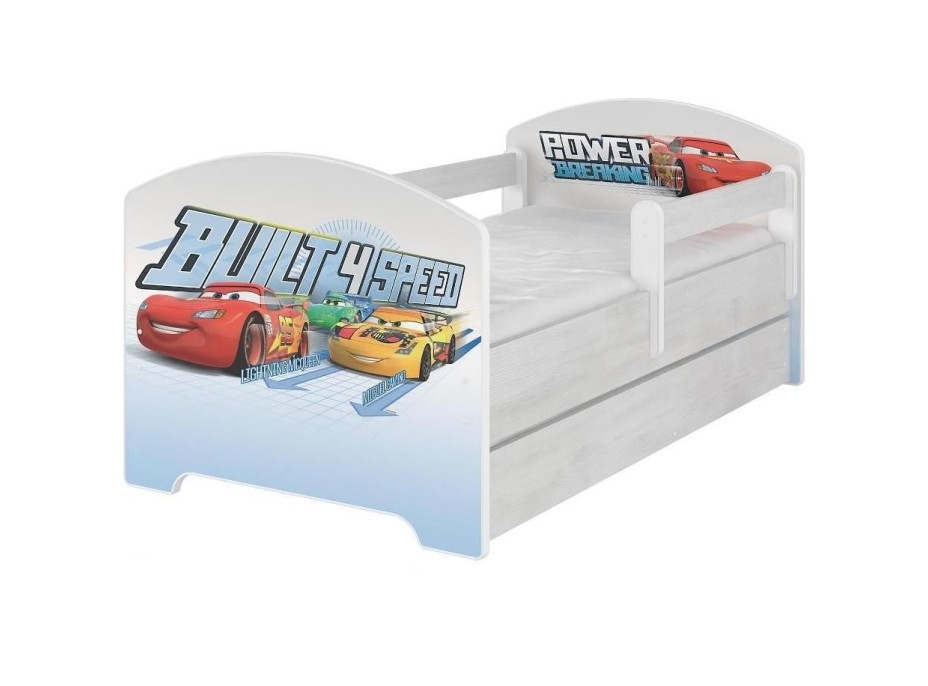Dětská postel Disney - CARS 160x80 cm