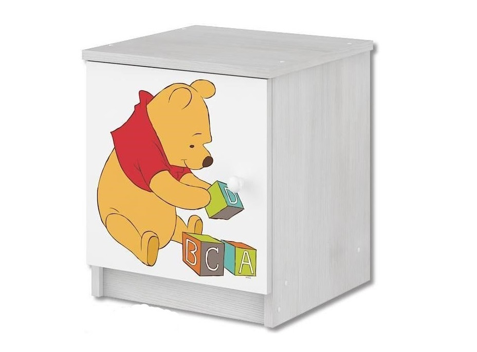 Dětský noční stolek Disney - MEDVÍDEK PÚ A TYGŘÍK