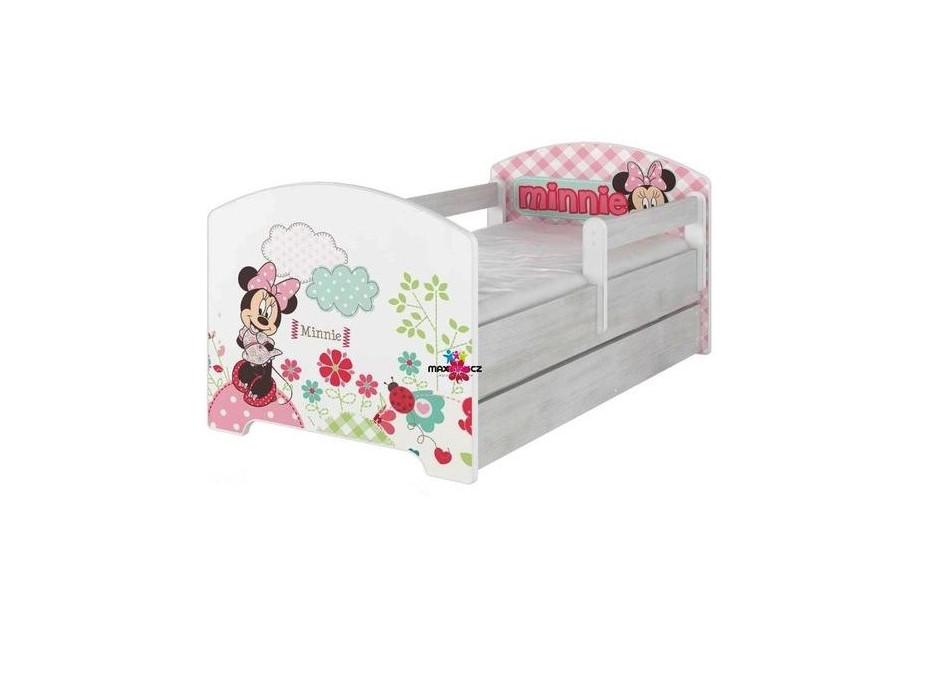 Dětská postel Disney - MYŠKA MINNIE 160x80 cm