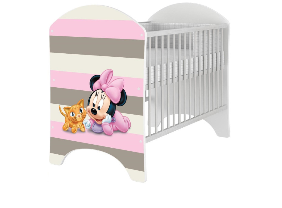 Dětská postýlka Disney - MYŠKA MINNIE BABY