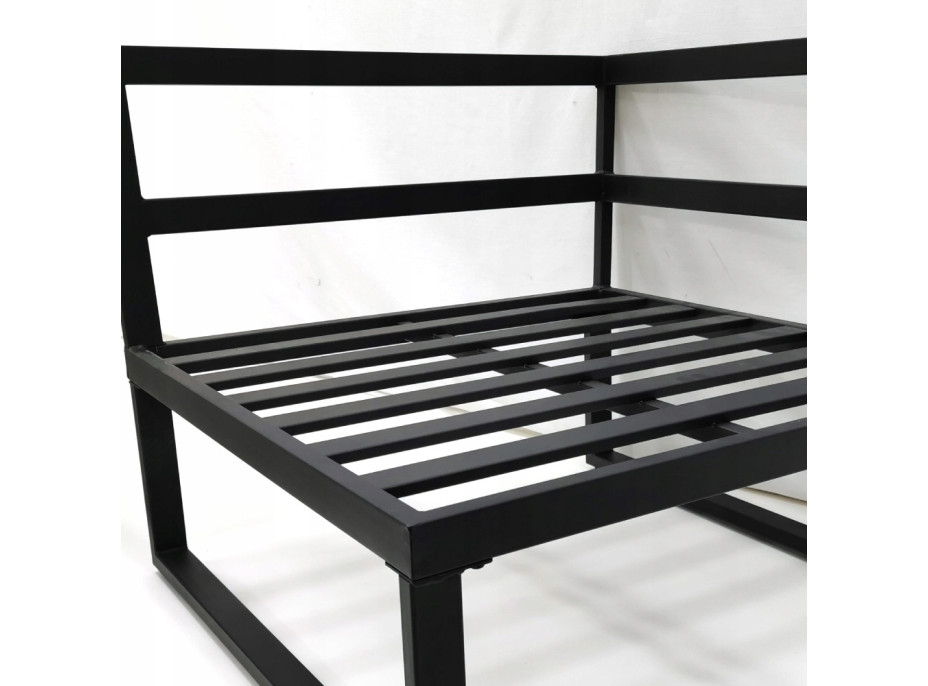 Zahradní sestava nábytku VENTURA pro 5 osob - světle šedá