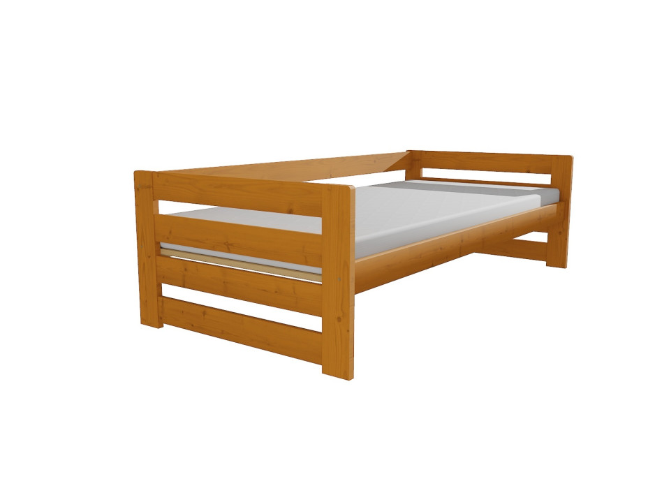 Dětská postel z MASIVU 180x80cm bez šuplíku - M02