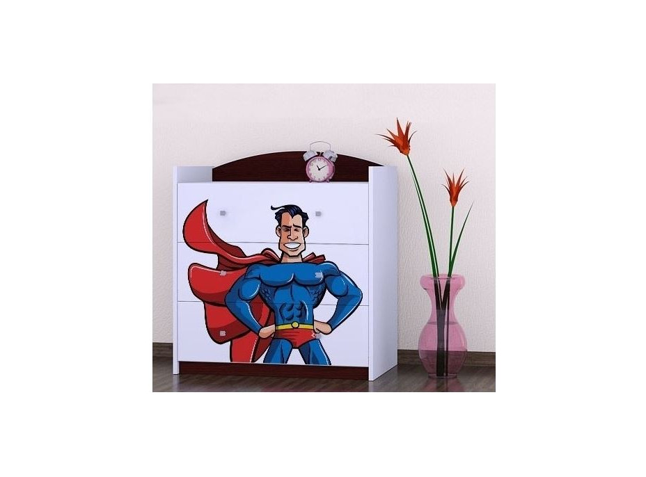 Dětská komoda SUPERMAN - TYP 5