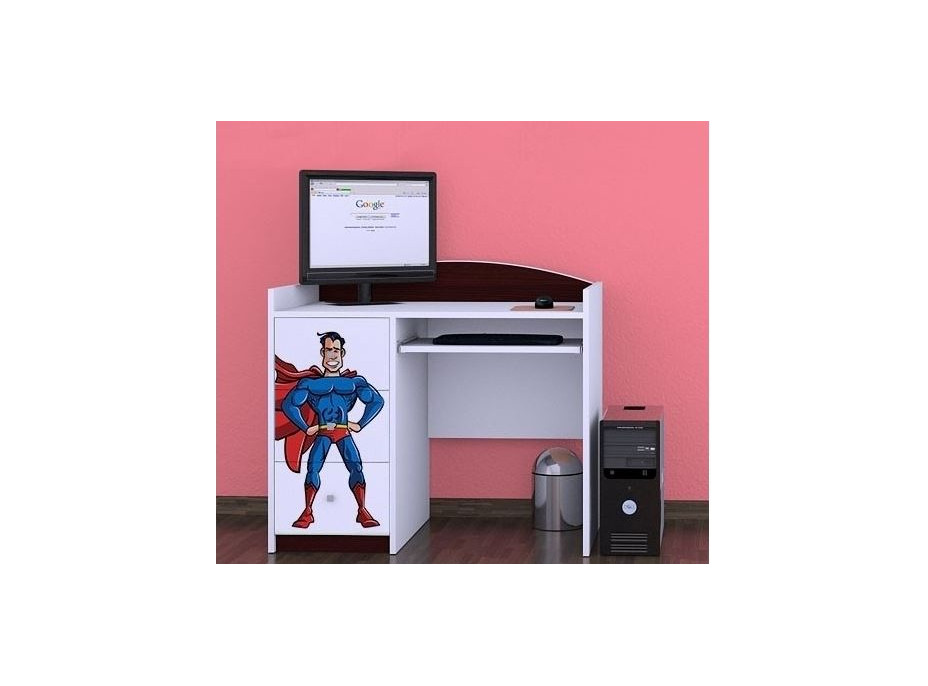 Dětský psací stůl SUPERMAN - TYP 10