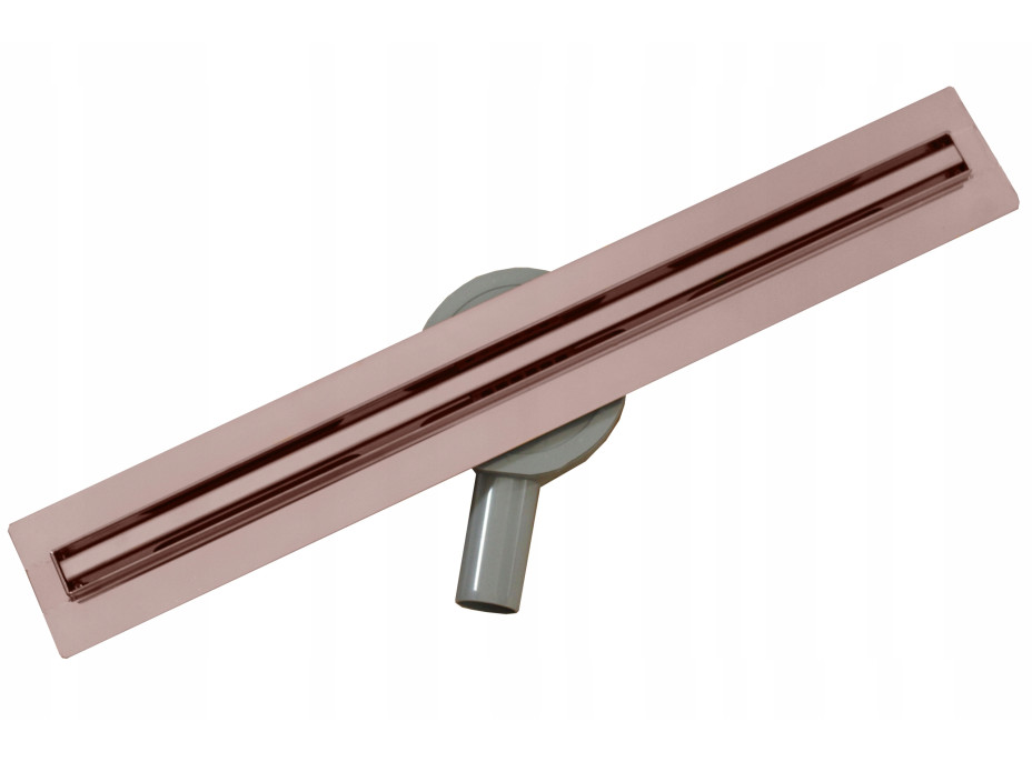 Sprchový žlab MEXEN FLAT 360 SLIM - rose gold, 1641060