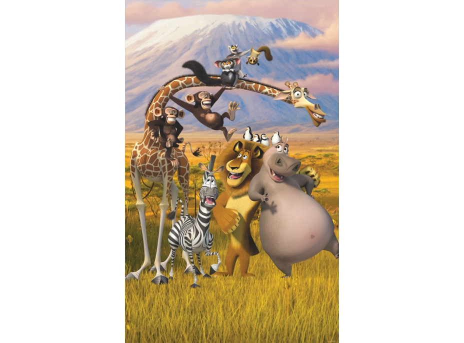 Fototapeta plakát 6ti dílná - MADAGASKAR