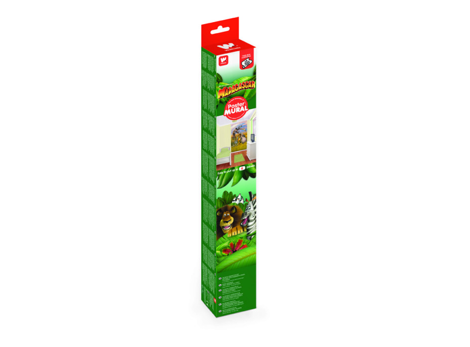 Fototapeta plakát 6ti dílná - MADAGASKAR