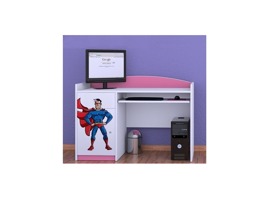 Dětský psací stůl SUPERMAN - TYP 4