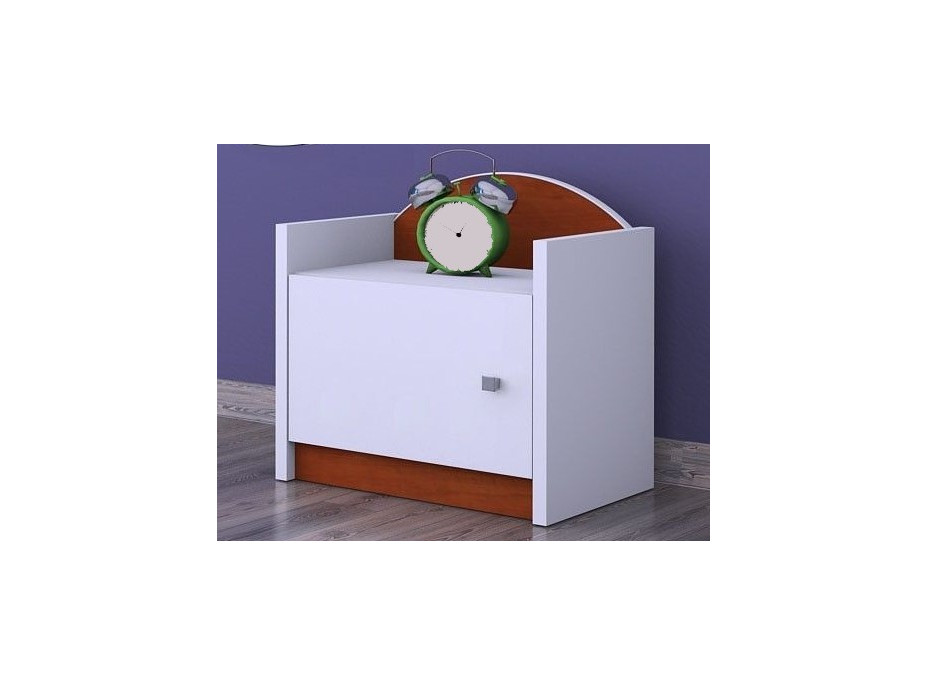 Dětský noční stolek HAPPY bez motivu - TYP 3