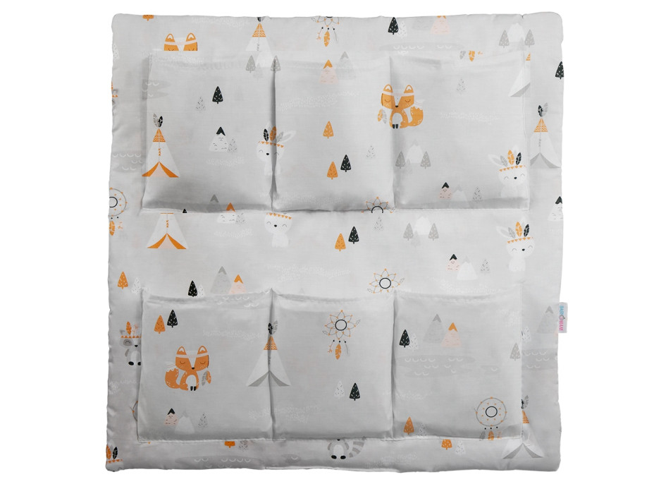 Kapsář (organizér) na dětskou postýlku BABYMAM PREMIUM - Boho Kids