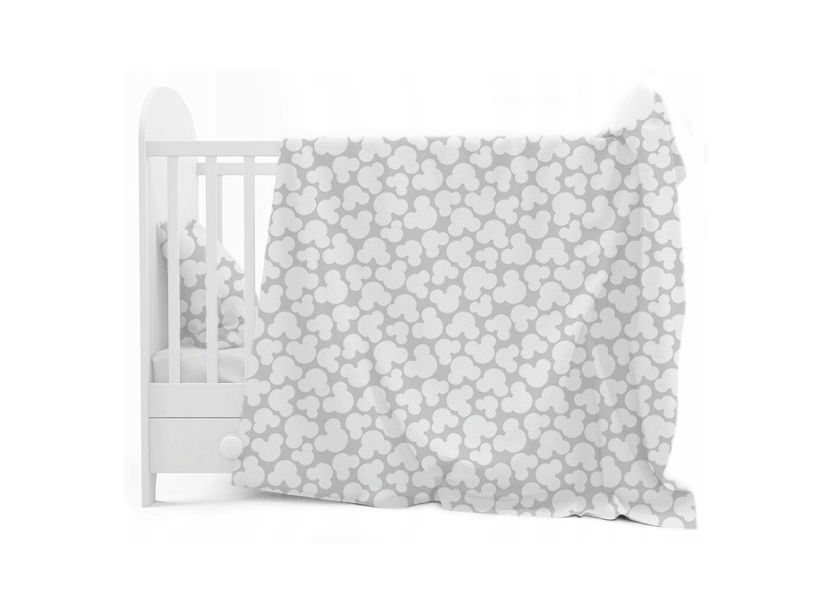 Dětské bavlněné povlečení do postýlky 120x90 cm BABYMAM PREMIUM - Mickey