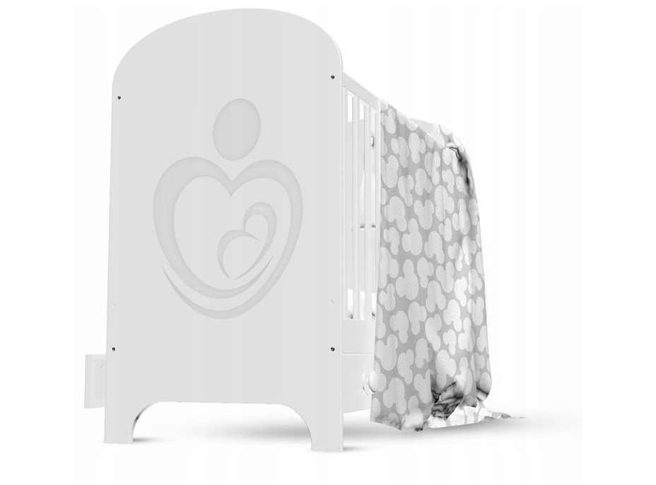 Dětské bavlněné povlečení do postýlky 120x90 cm BABYMAM PREMIUM - Mickey