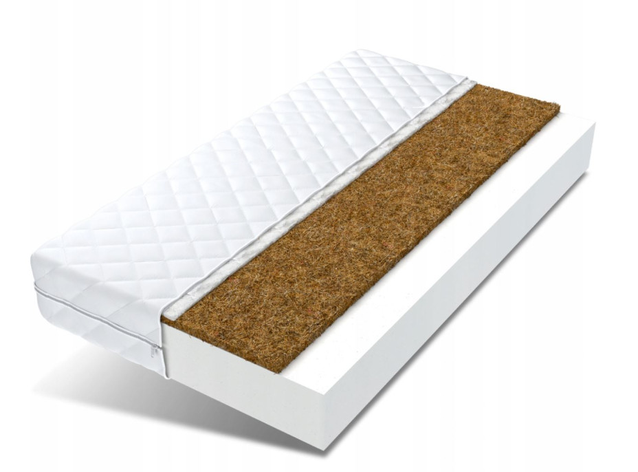 Dětská matrace COMFORT MAX RELAX 200x90x10 cm - pěna/kokos