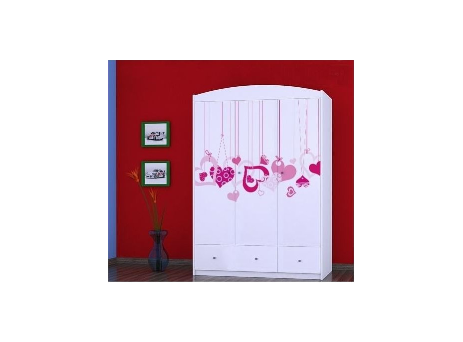 Dětská skříň FALL IN LOVE - TYP 11