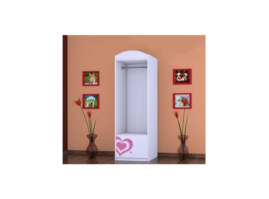 Dětská skříň FALL IN LOVE - TYP 4A