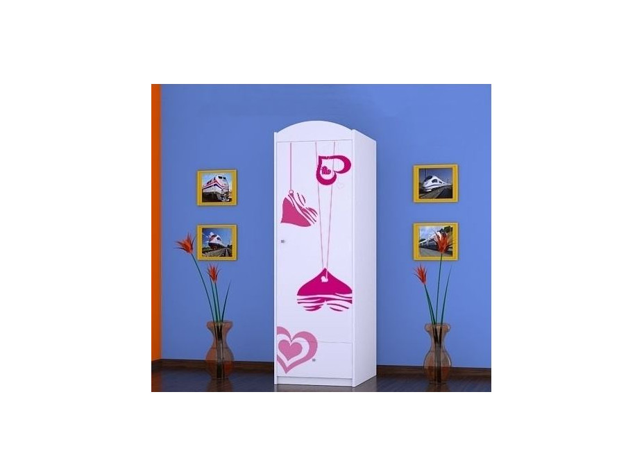 Dětská skříň FALL IN LOVE - TYP 5B
