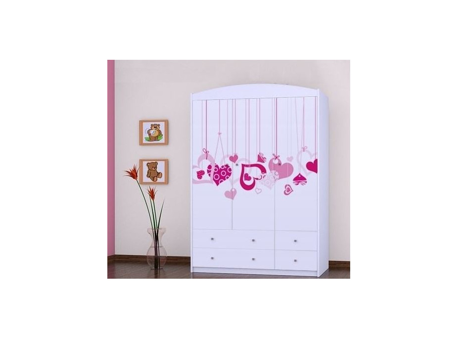 Dětská skříň FALL IN LOVE - TYP 9