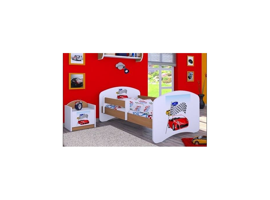 Dětská postel bez šuplíku 180x90cm RALLY - buk
