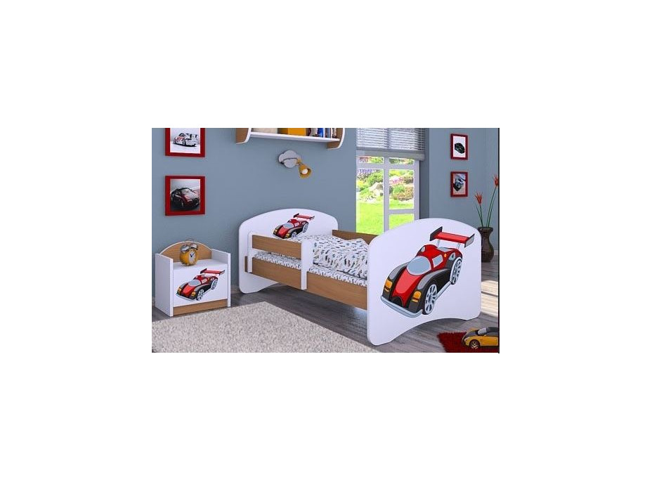Dětská postel bez šuplíku 160x80cm SUPER FORMULE - buk
