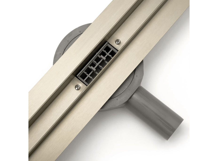 Sprchový žlab MAXMAX Rea NEO PRO SLIM - světle zlatý zrcadlový