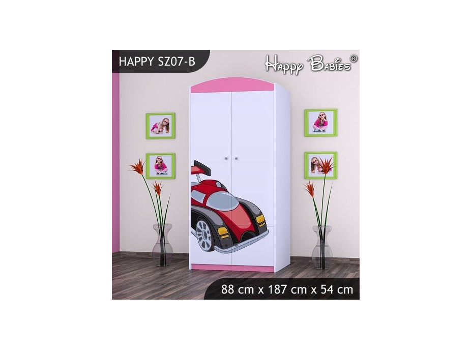 Dětská skříň SUPER FORMULE - TYP 7B