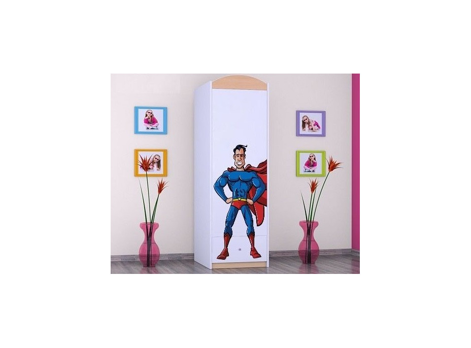 Dětská skříň SUPERMAN - TYP 5B