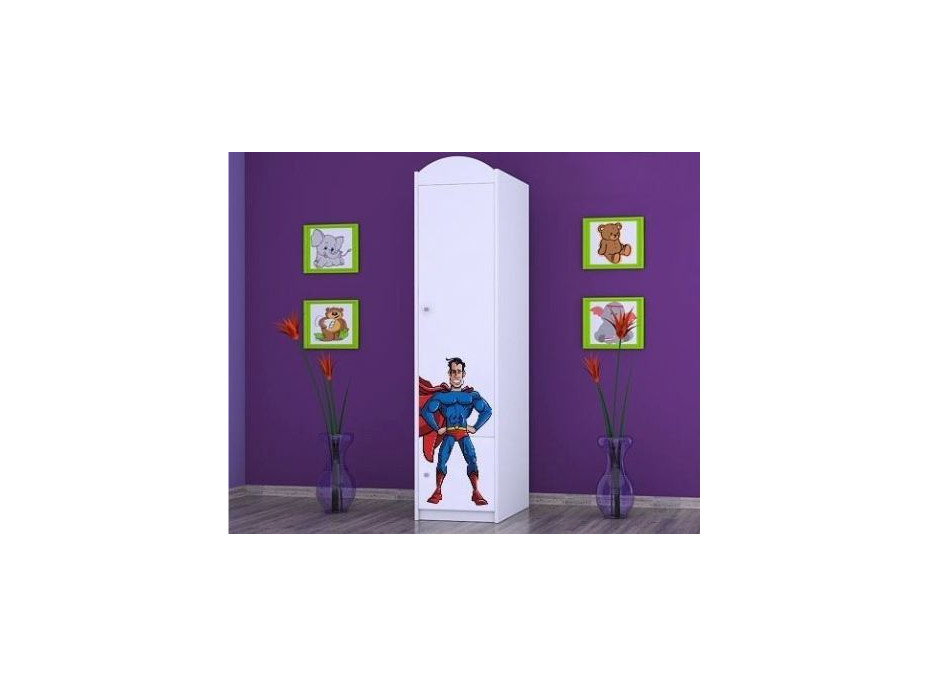 Dětská skříň SUPERMAN - TYP 2B