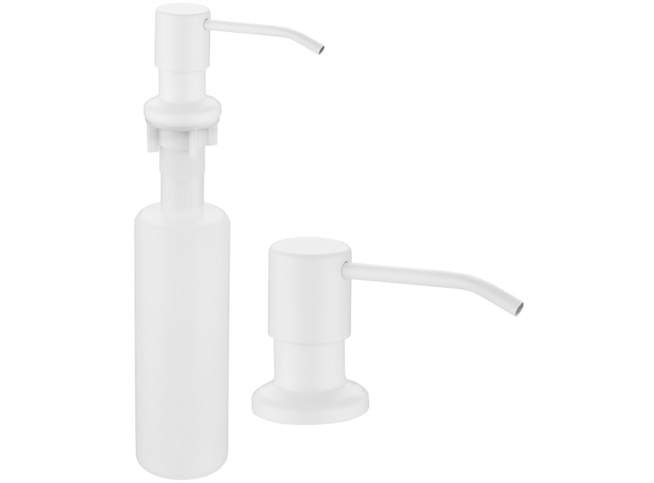 Kulatý dávkovač 320 ml k zabudování do dřezu - bílý, 6601320-20