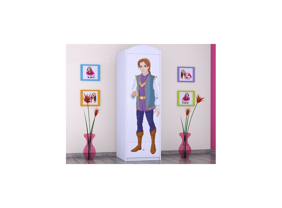 Dětská skříň PRINC A PRINCEZNA - TYP 5B