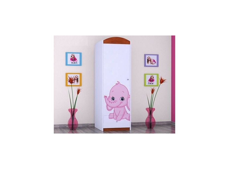 Dětská skříň SLONÍCI - TYP 5B