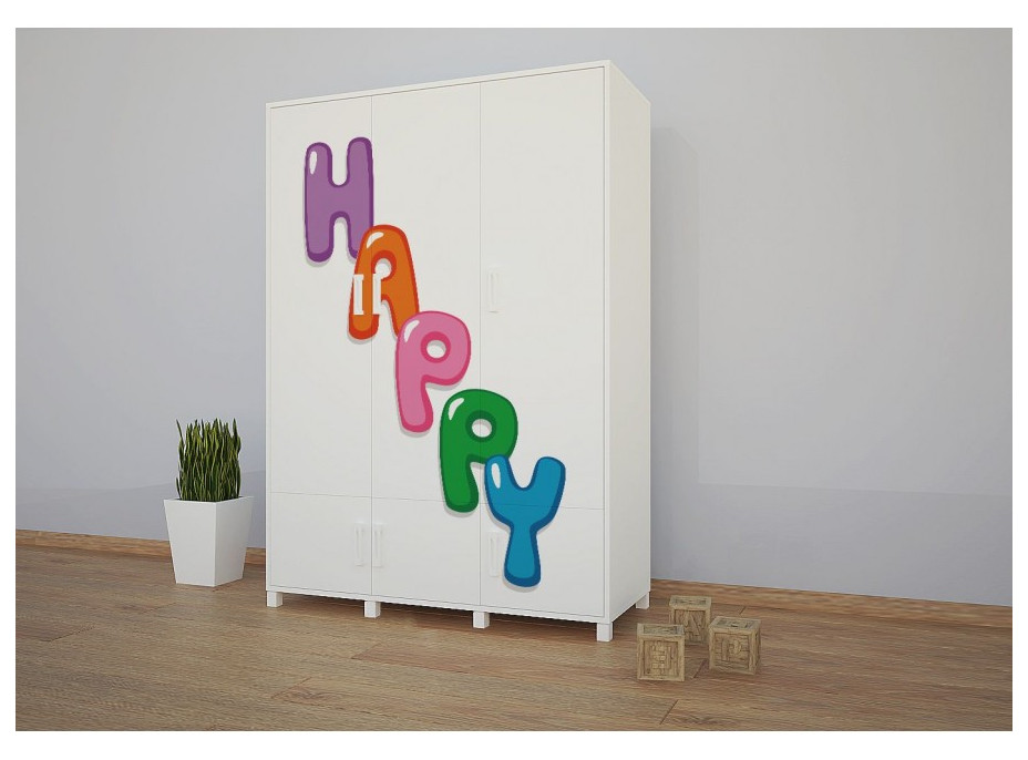 Dětská skříň HAPPY - TYP 10A