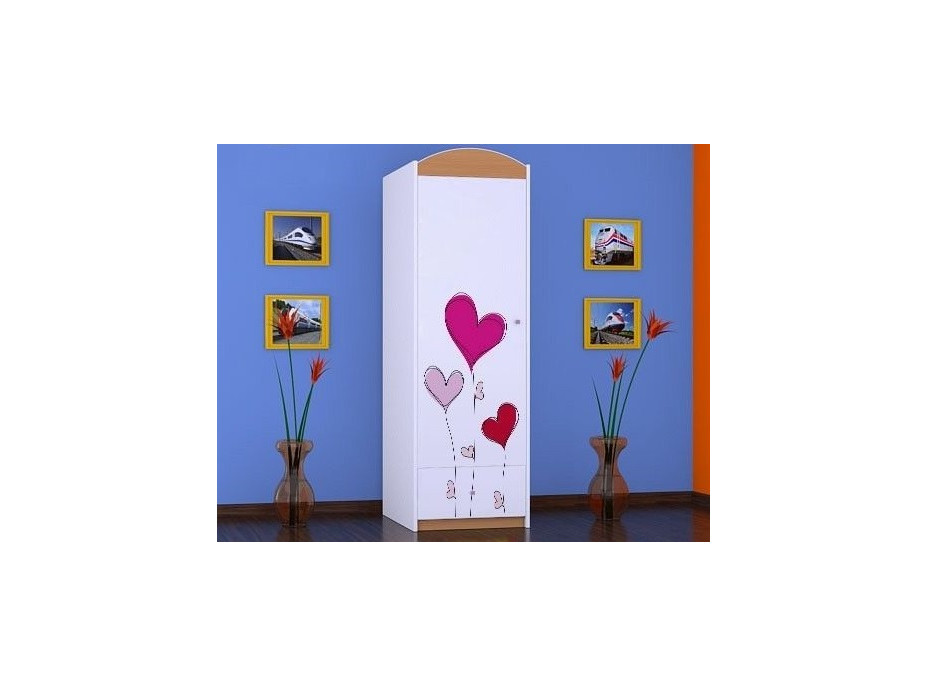 Dětská skříň LOVE - TYP 5A