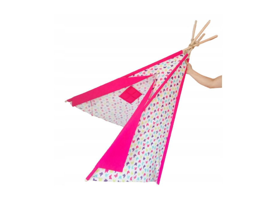 Stabilizátor s LED lampičkou do dětských TEEPEE (TÝPÍ)