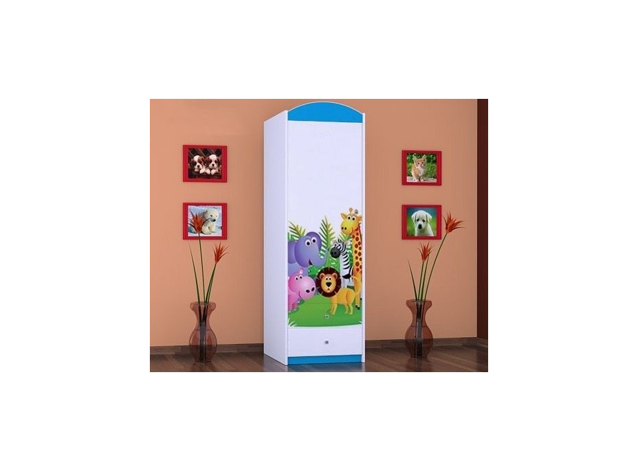 Dětská skříň MADAGASKAR - TYP 4A