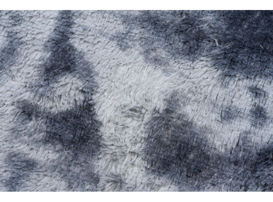 Plyšový koberec SILK Ombre - ŠEDÝ