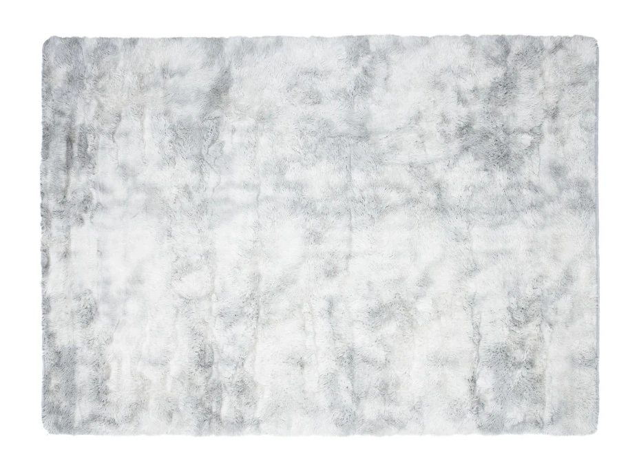 Plyšový koberec SILK Ombre - STŘÍBRNÝ