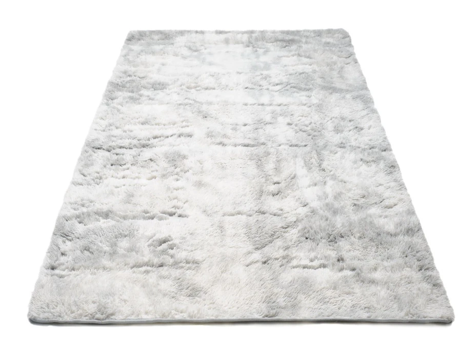 Plyšový koberec SILK Ombre - STŘÍBRNÝ