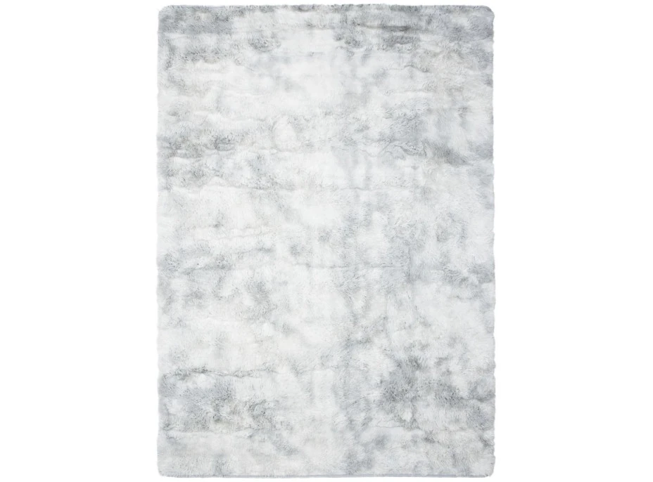Plyšový koberec SILK Ombre - STŘÍBRNÝ