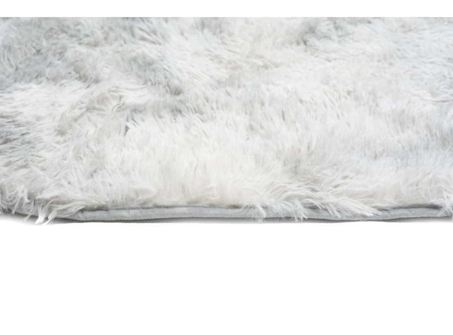 Plyšový koberec SILK Ombre - STŘÍBRNÝ